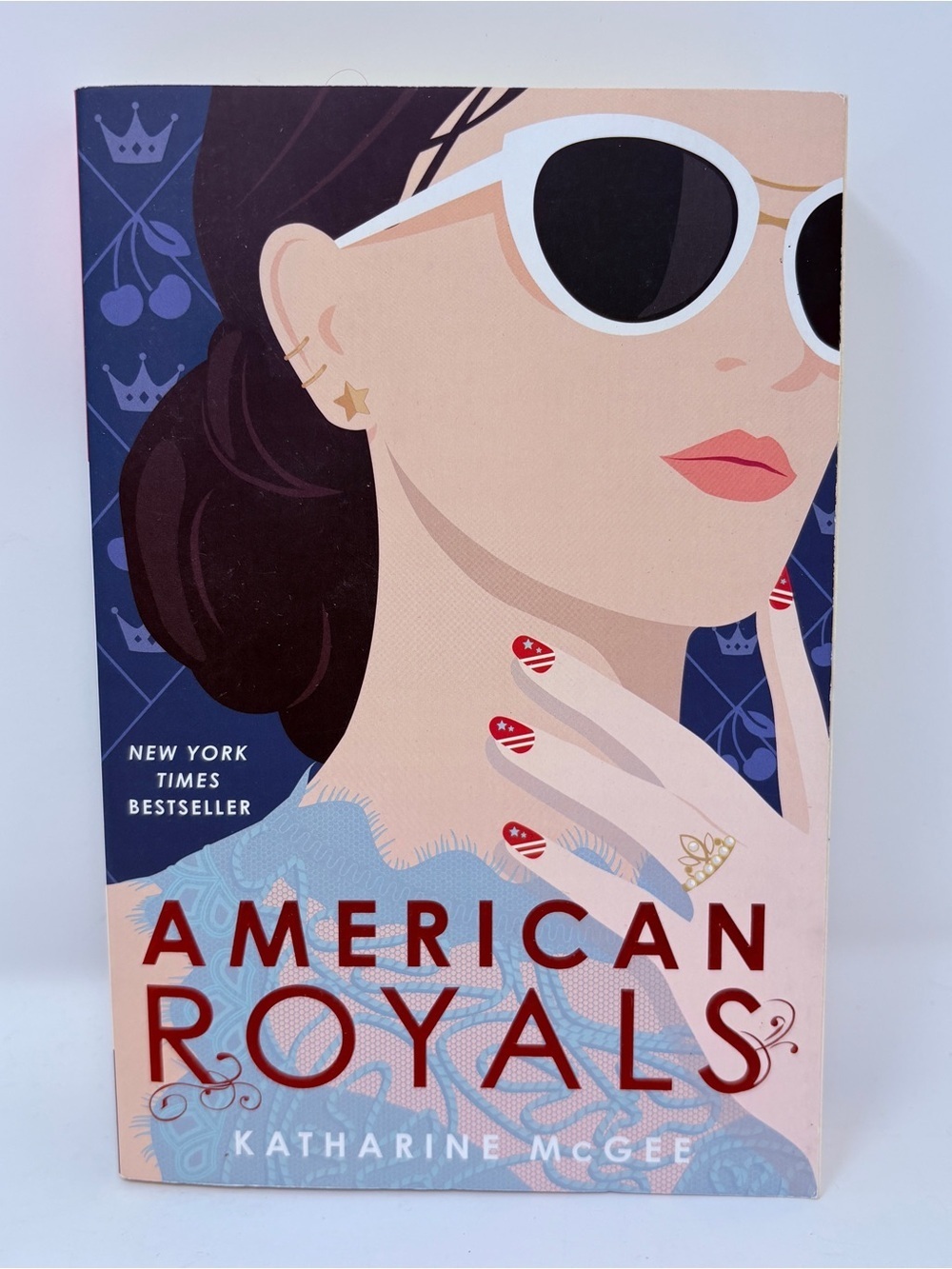 American Royals Paperback Book - Pink & Navy Cover
